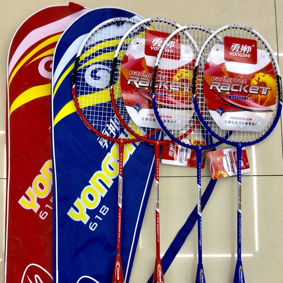 618 aleación integrada raqueta acabado raqueta badminton raqueta
