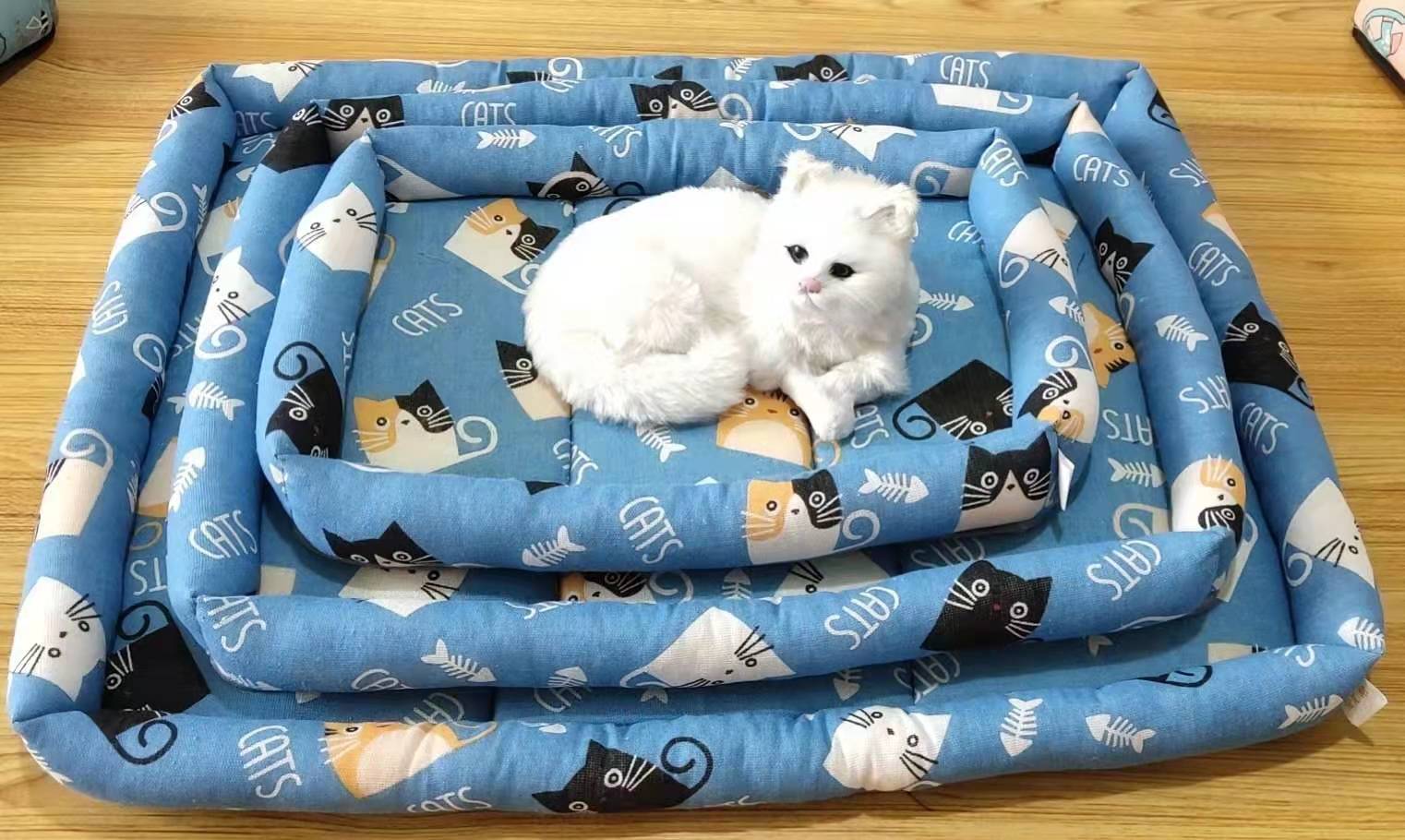 宠物用品窝窝/宠物亚麻窝窝/宠物藤席窝垫细节图