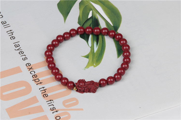 Cinnabar 6-meter single-loop bracelet Application Scenario