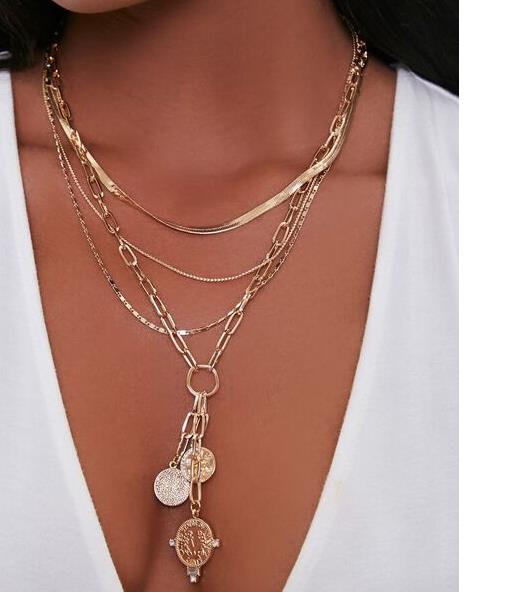 Clothing Necklace European Edition Fashion Generous Personality Jewelry Yidin Jewelry -117 details Picture