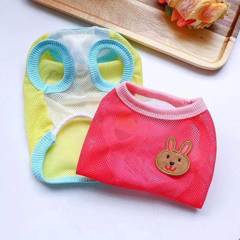 宠物宝宝新品衣服，现在开始排单生产，预计半个月出货了。夏日一抹清凉！透气养眼背心❤详情图7