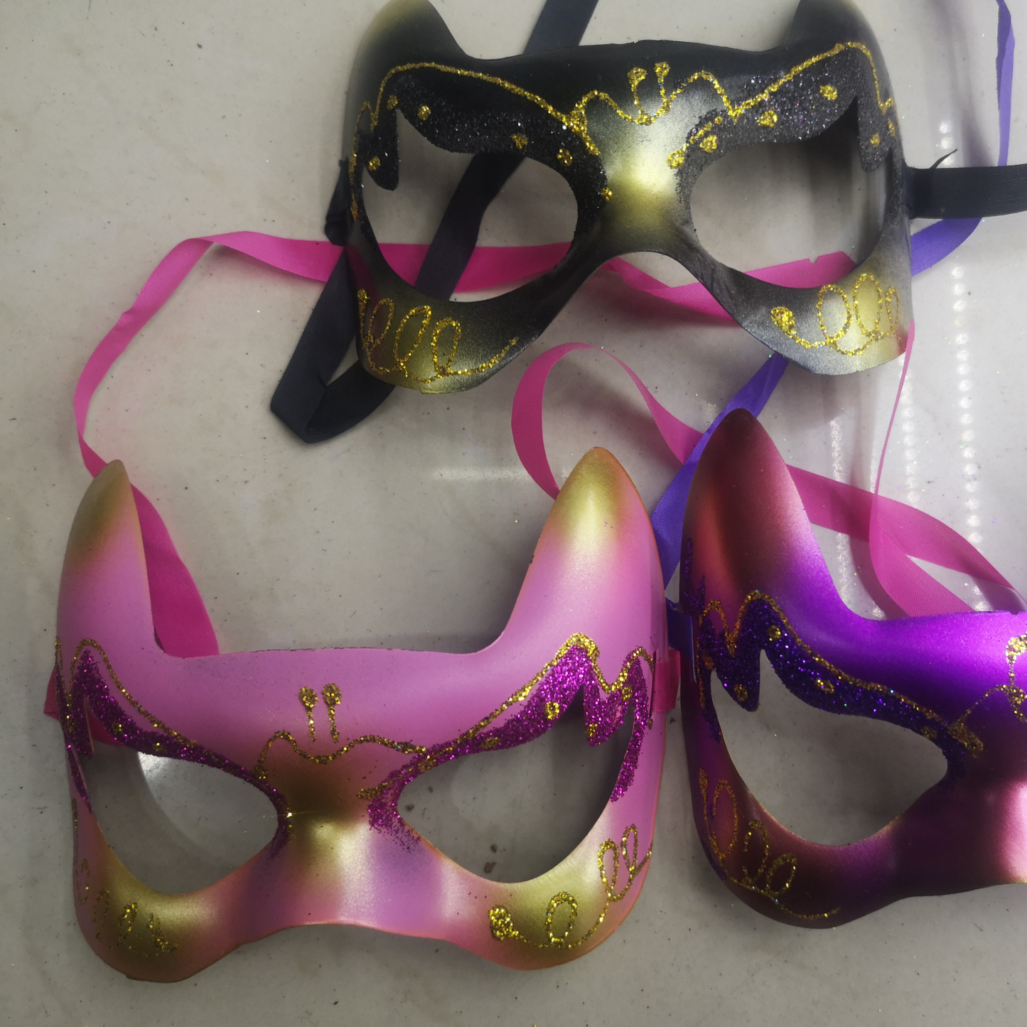 猫脸面具 儿童表演面具 舞会用品 厂家直销 欢迎来样定制