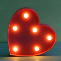LED字母爱心灯爱心造型灯求婚爱心造型灯