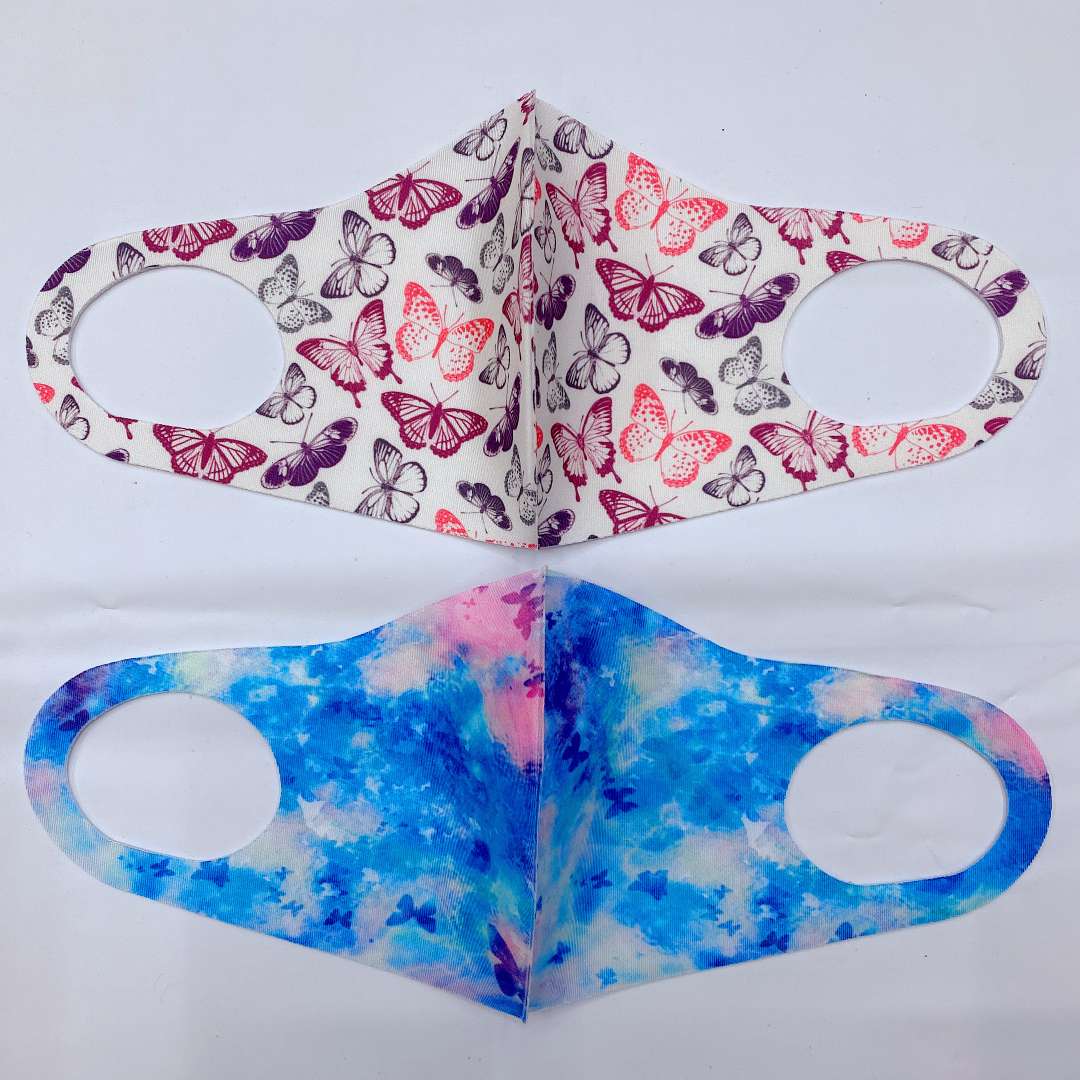 明星款蝴蝶恐怖卡通印好口罩男女学生口罩(厚)【外贸专供】详情图11