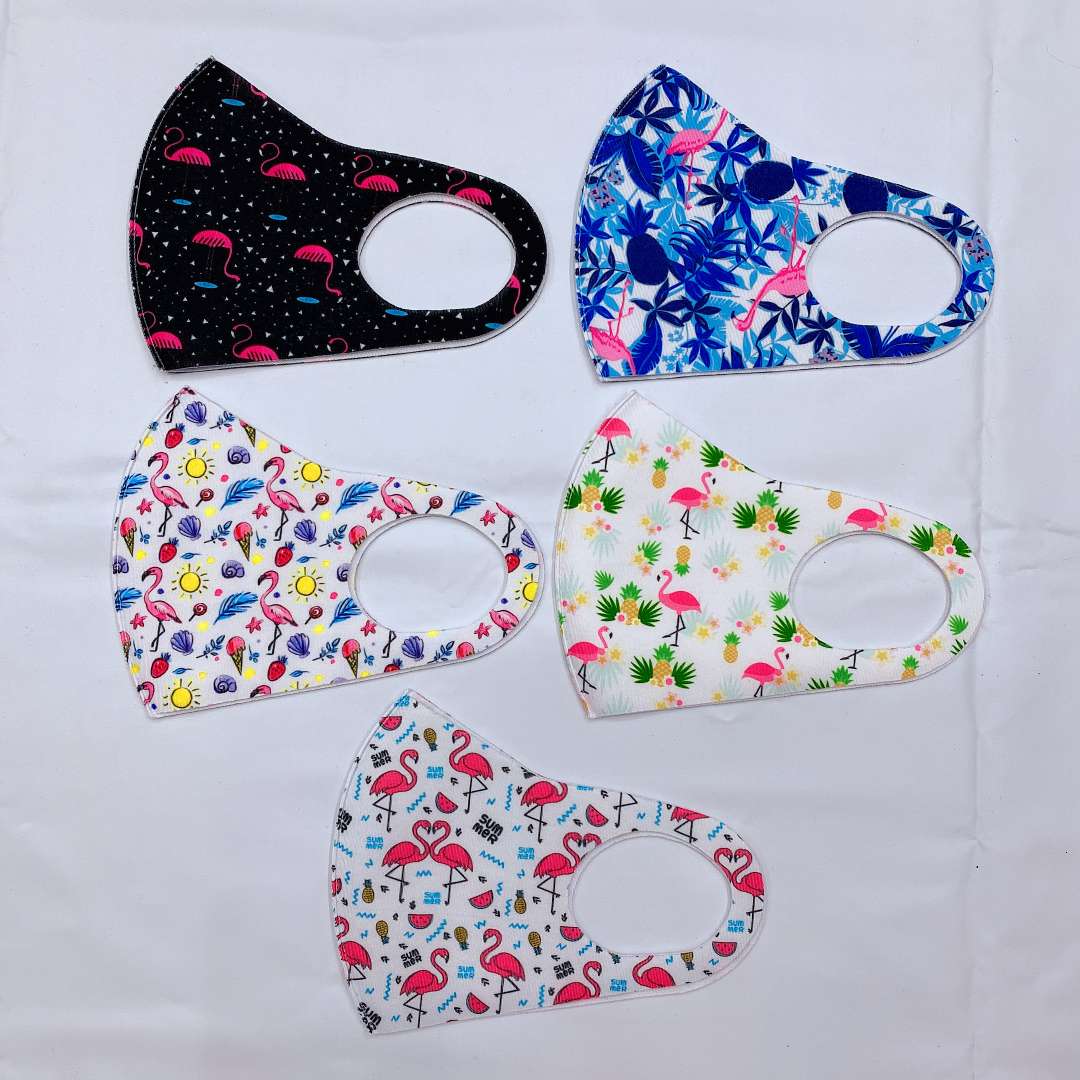 明星款蝴蝶恐怖卡通印好口罩男女学生口罩(厚)【外贸专供】详情图1