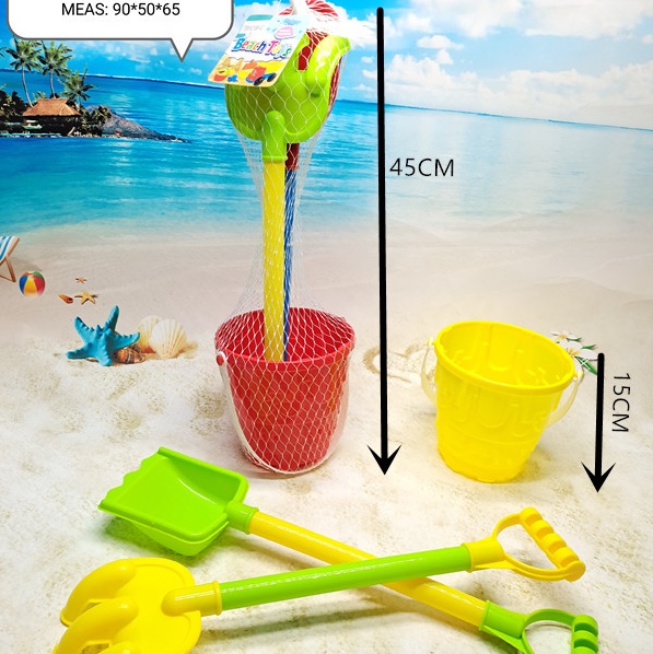 688-43 Beach toys, sand-playing toys, tools, baby and children sand-digging shovel sets, bucket shovels, sand-playing boys and girls