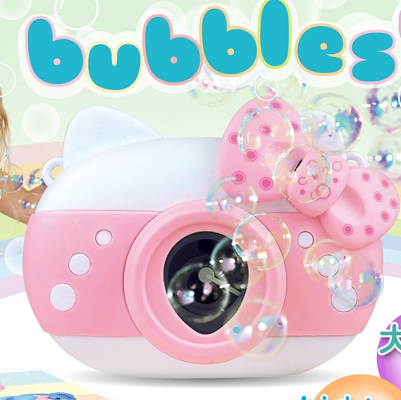 3939-85A children's bubble camera toy net red girl heart leak proof non-toxic automatic blowing bubble wand gun Tiktok the same model thumbnail