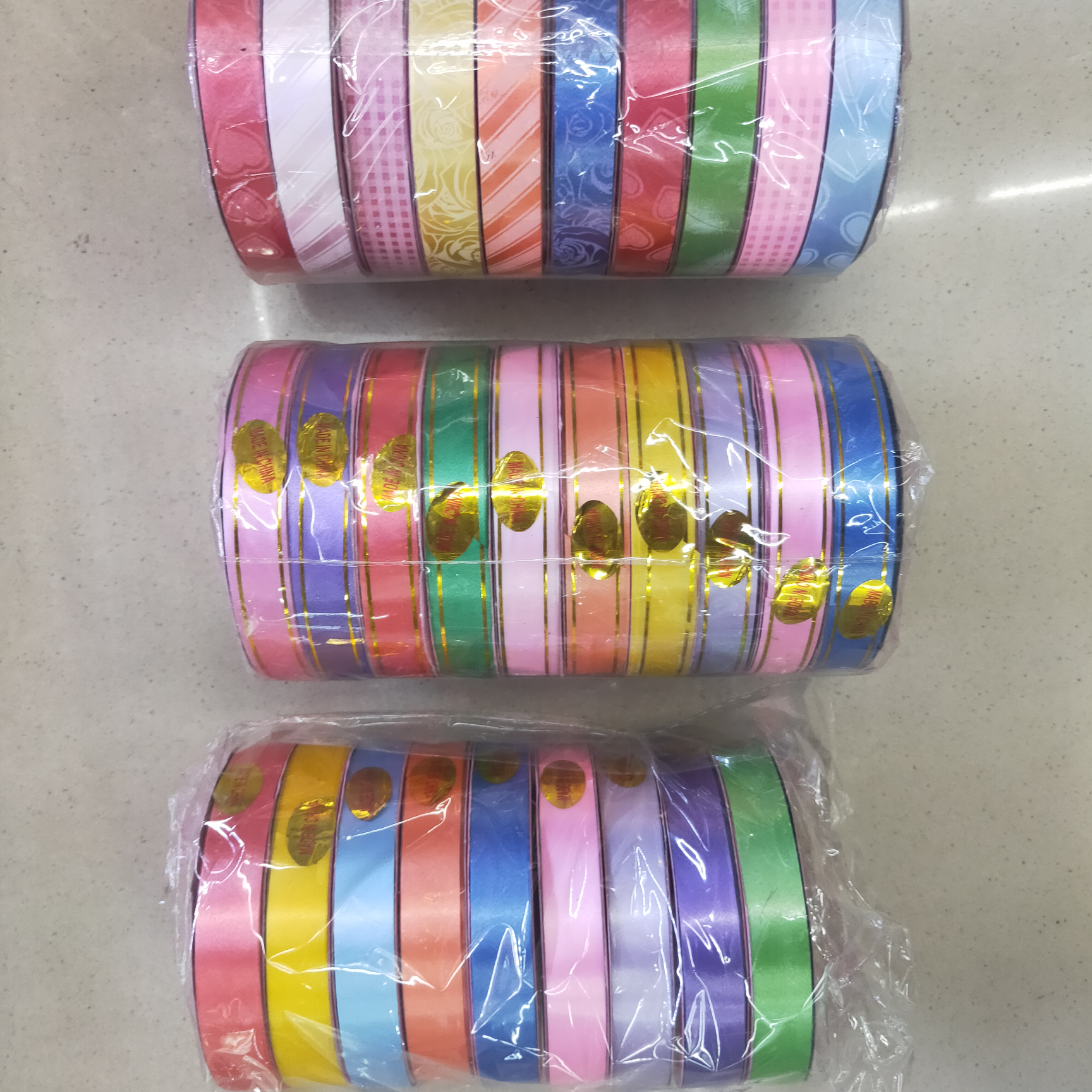 1.6Cmx10m Plain Ribbon