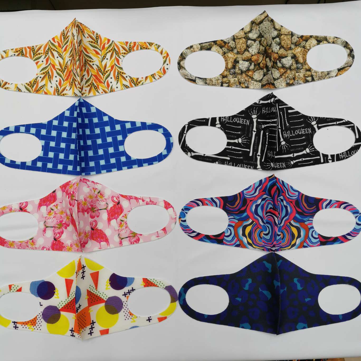 明星款蝴蝶恐怖卡通印好口罩男女学生口罩(厚)【外贸专供】详情图20