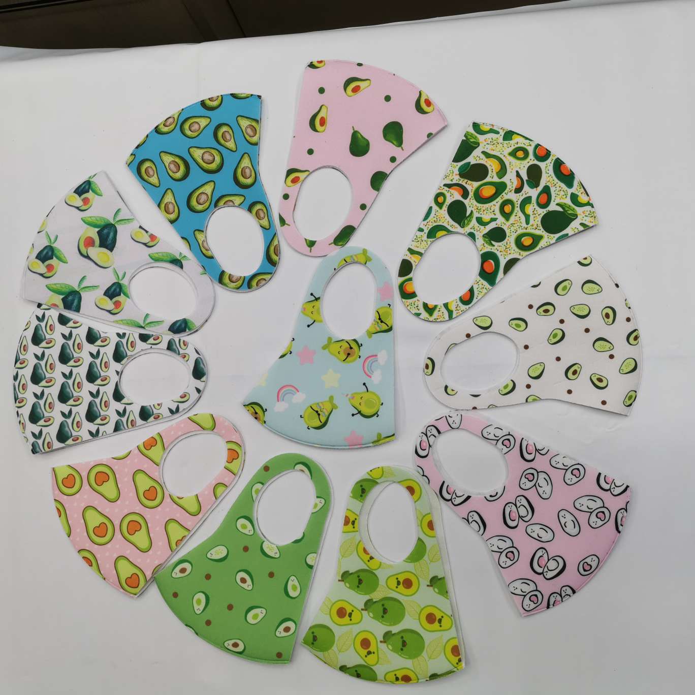 明星款蝴蝶恐怖卡通印好口罩男女学生口罩(厚)【外贸专供】详情图4