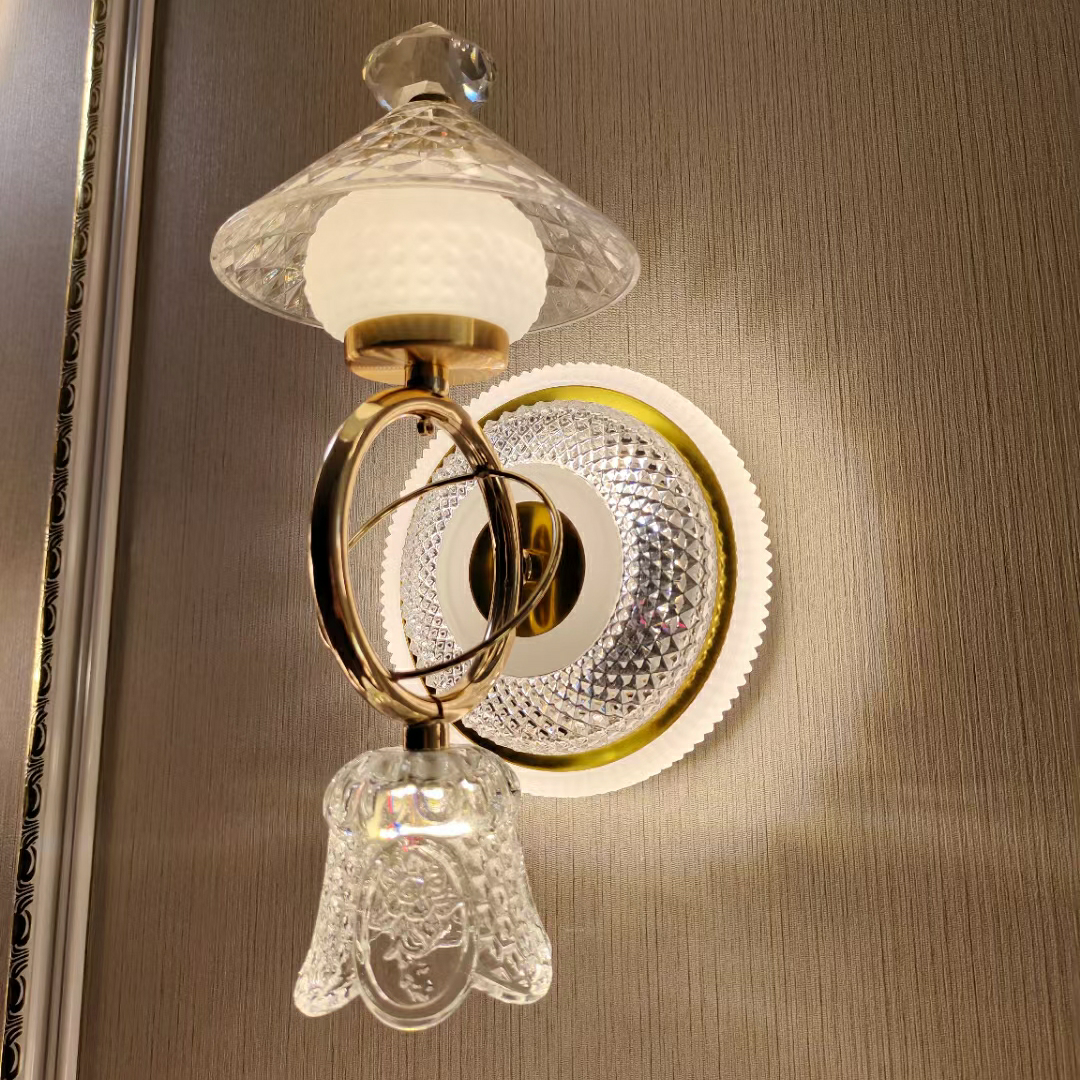 Modern and simple 2-head wall lamps