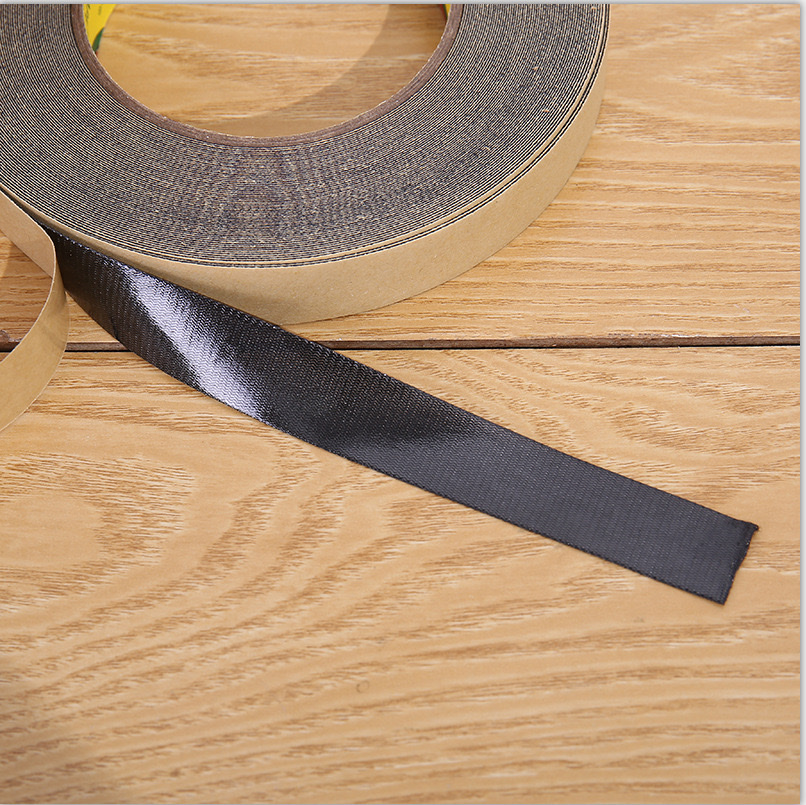 韩国21世纪包头布收尾黑色包头布18mm饰品配件手纹布批发详情7