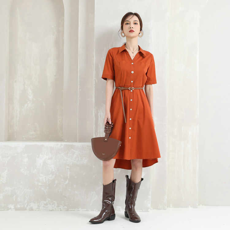 Jimmy Seio's new women's red dress 1D2121706 for Spring 2021