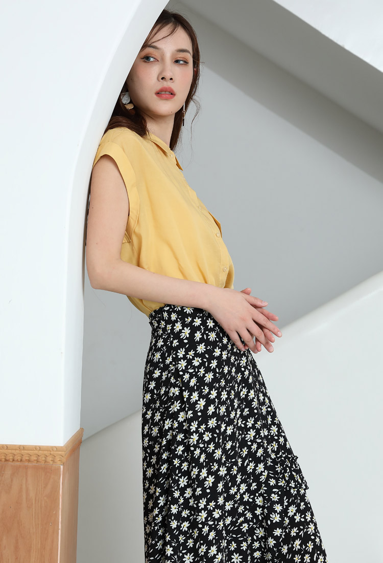 Jimmy Seio's 2021 summer debut new women's stylish top 1K2121812 Item Picture