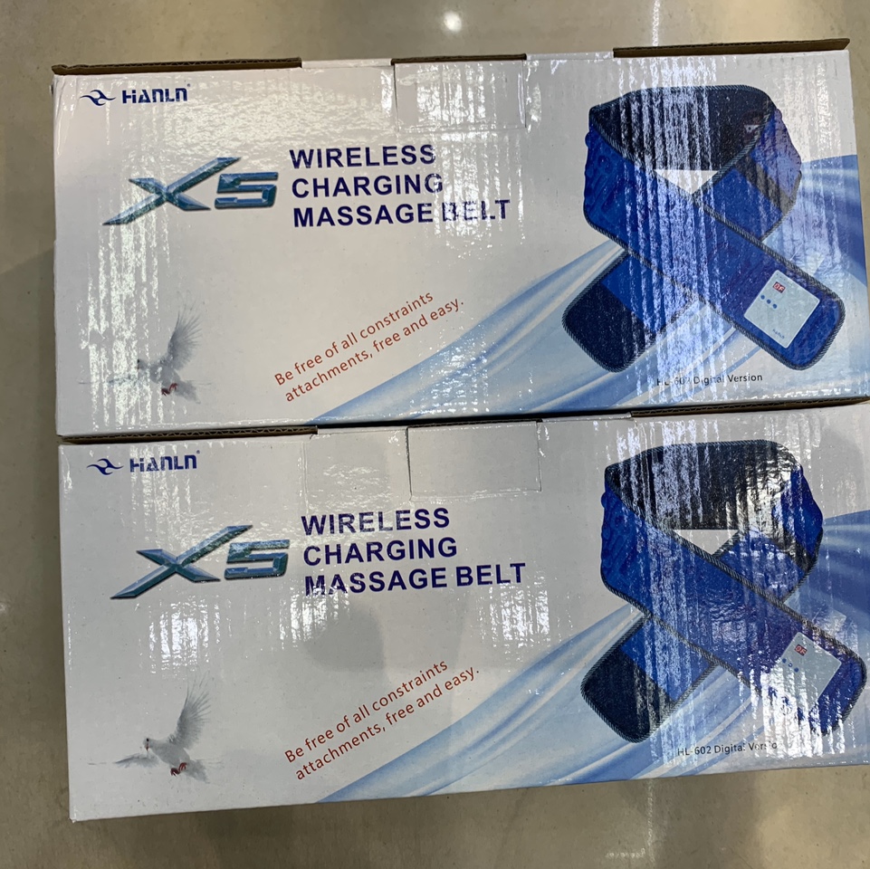 X5甩脂腰带懒人腰部震动按摩器材电动发热按摩腰带甩脂机数码款