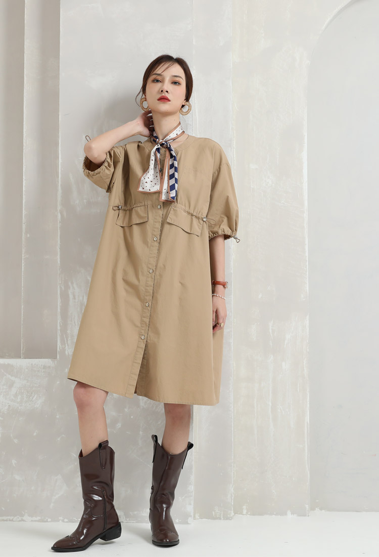 Jimmy Seio's new camel-colored women's dress 1D2121832 was released for the spring of 2021 Item Picture