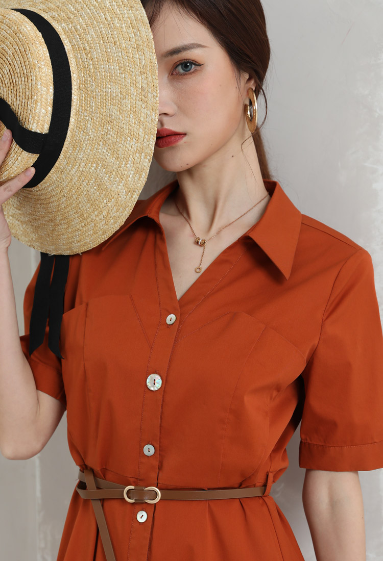 Jimmy Seio's new women's red dress 1D2121706 for Spring 2021 Specification image