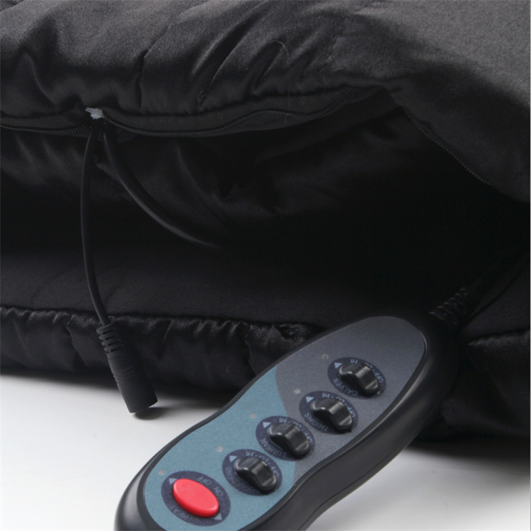 MASSAGE 发热震动按摩床垫双重速度控制9个按摩头 9电机理疗 床垫 详情图3