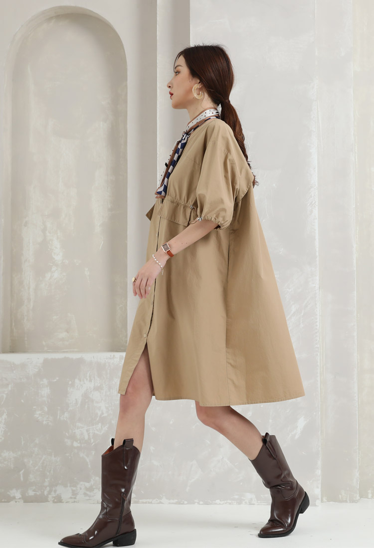 Jimmy Seio's new camel-colored women's dress 1D2121832 was released for the spring of 2021 Specification image