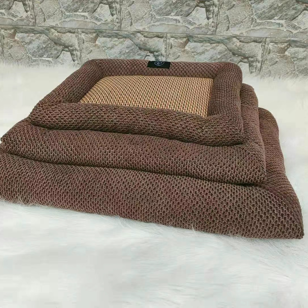 新款套三凉席窝
小号45*35
中号55*45
大号65*55
海绵底，可拿出，性价比无敌了！