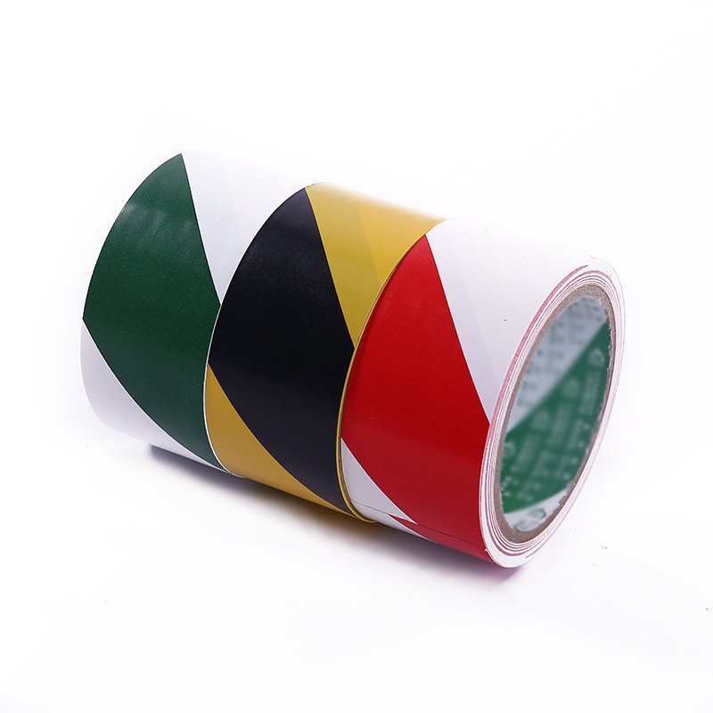 New custom PVC floor warning tape, zebra marking tape for warehouse and workshop, wholesale from the manufacturer Item Picture