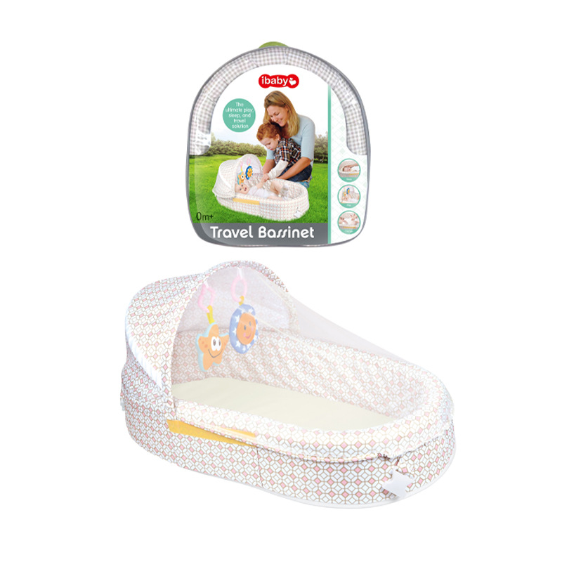 婴儿多功能便携式分隔床宝宝可折叠床中床带蚊帐音乐安抚床玩具床详情图4