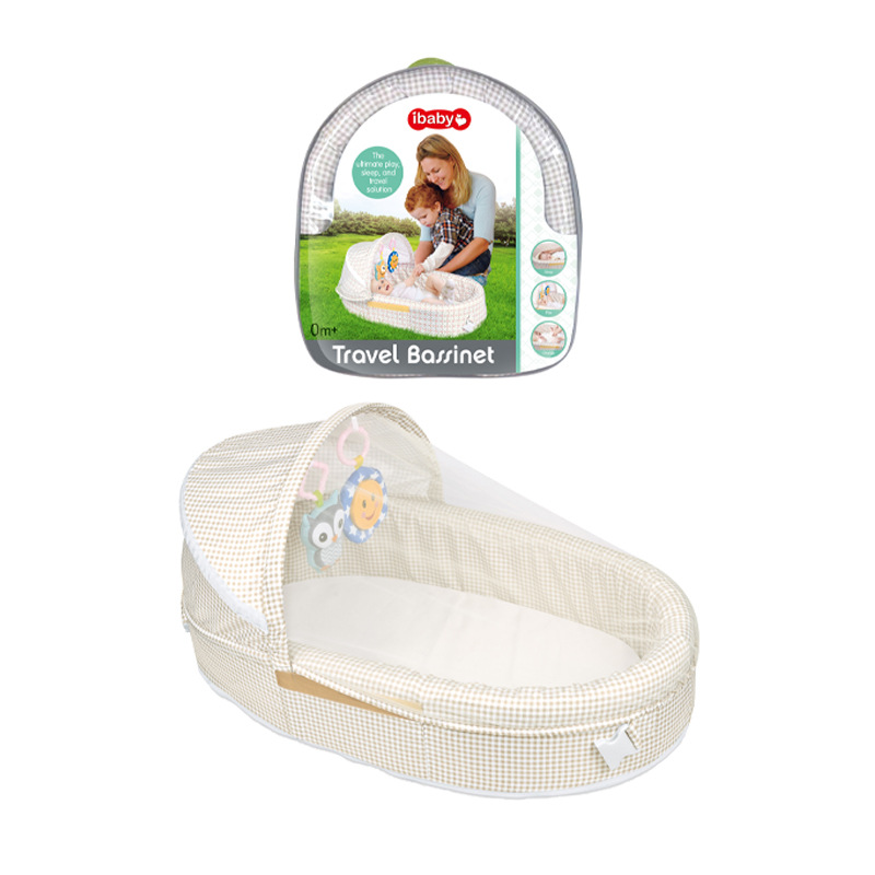 婴儿多功能便携式分隔床宝宝可折叠床中床带蚊帐音乐安抚床玩具床详情图5