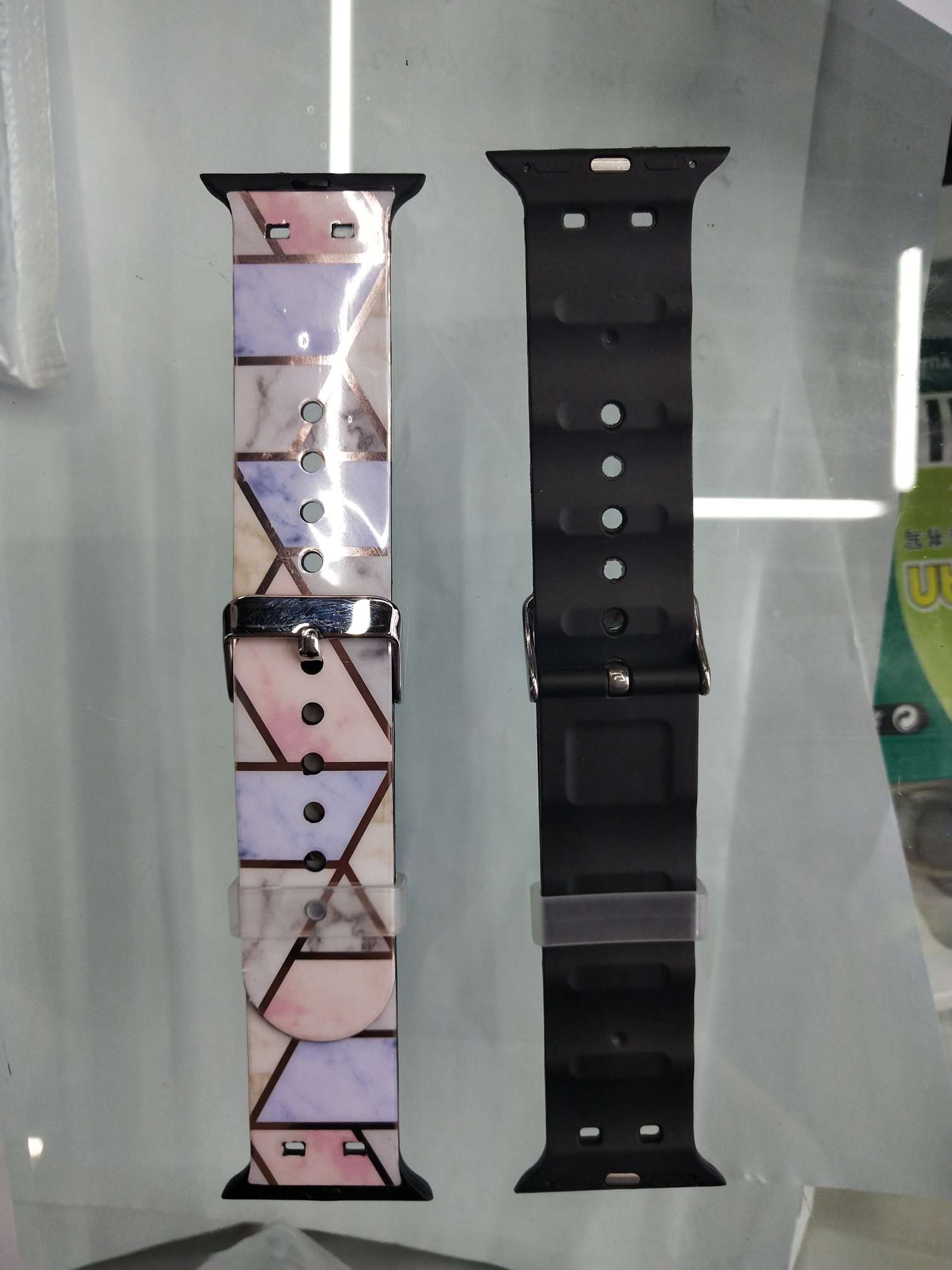 电镀图案苹果手表表带 图案多样可来图定制产品图