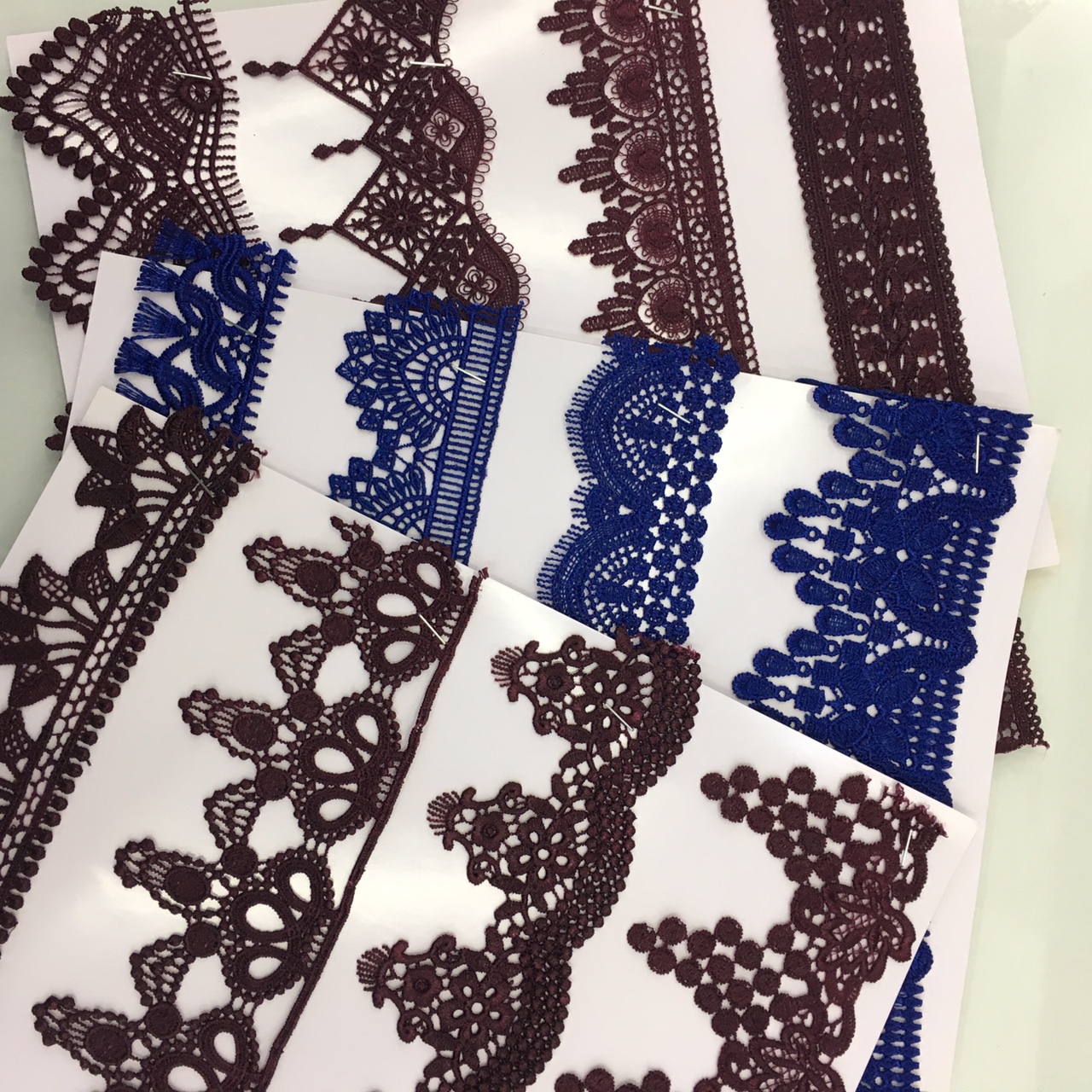 水溶刺绣花边条码 涤咣条码服装辅料diy