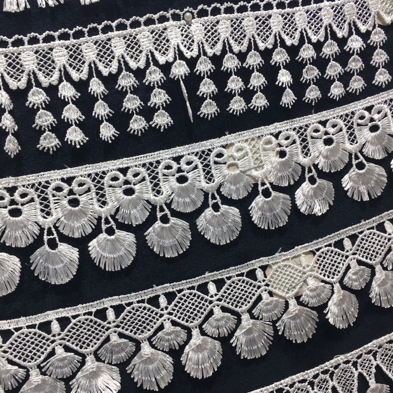 涤光水溶条码流苏小条码 服装辅料diy