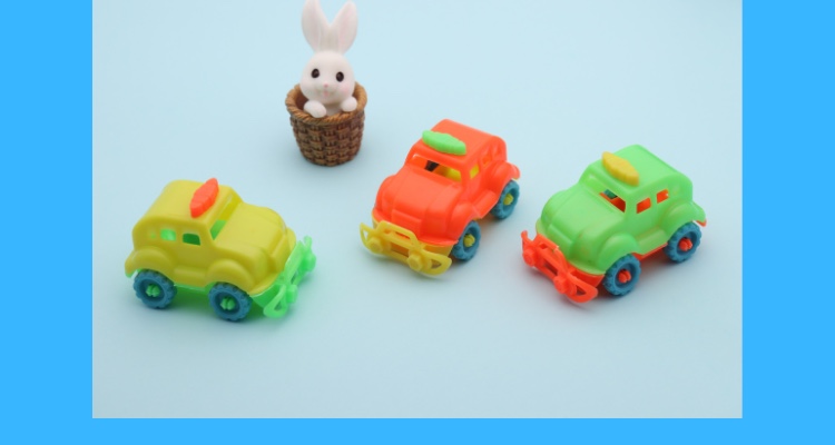 Sliding car, children's plastic toys, party gifts, gacha detail image 3