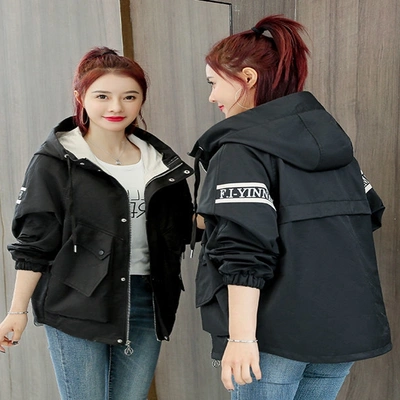 Spring And Autumn Port Wind Coat Female Tide Korean Version 111