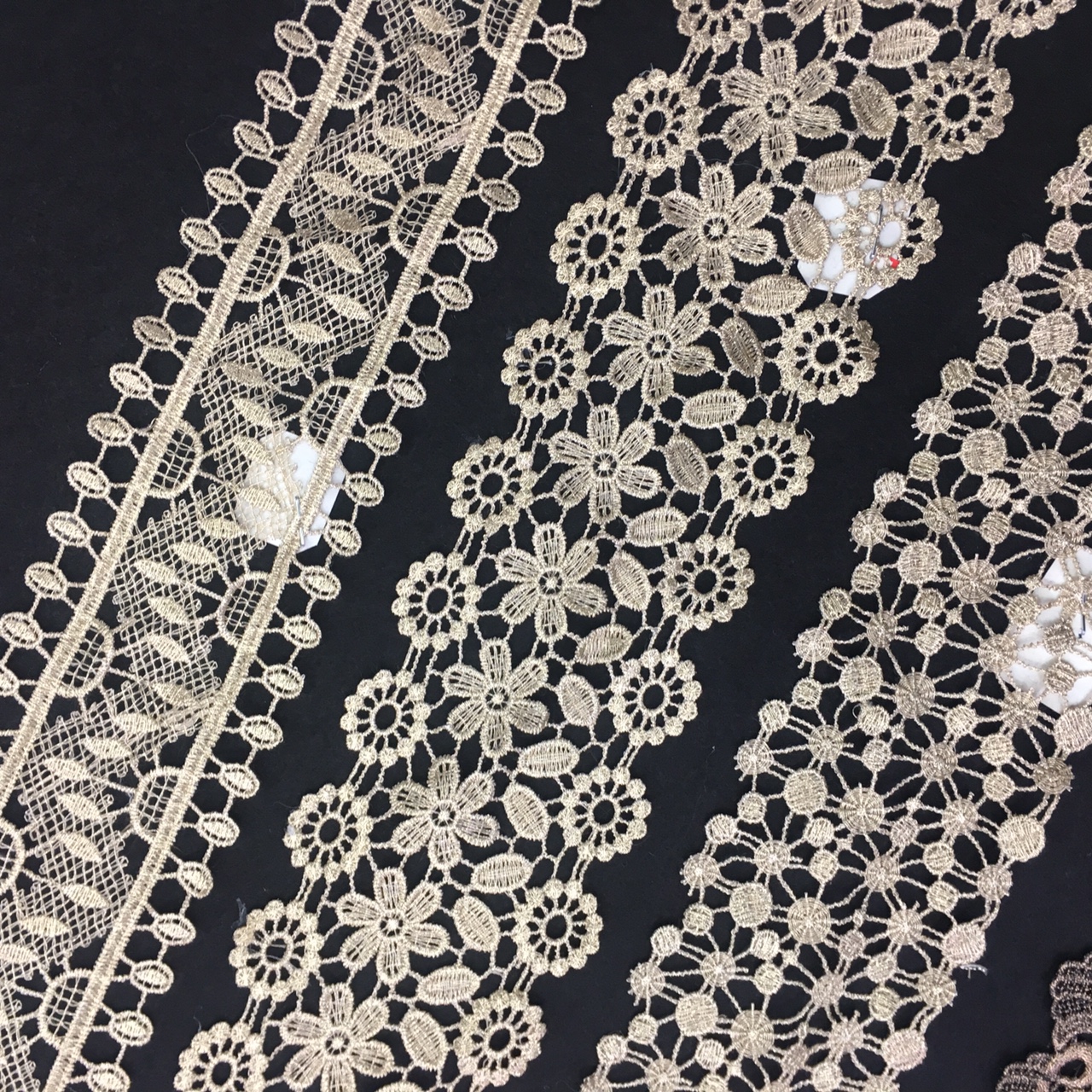 金丝线条码 工艺 服装辅料 发箍花边