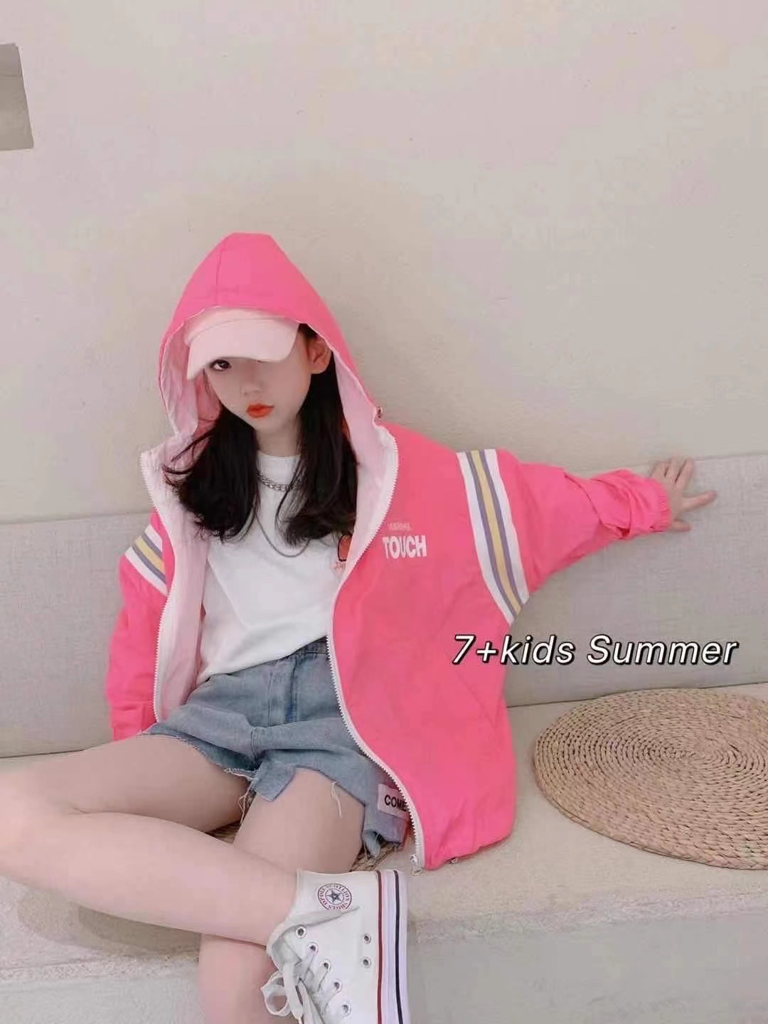 2021最新款韩版时尚休闲夹克 防晒服详情图6