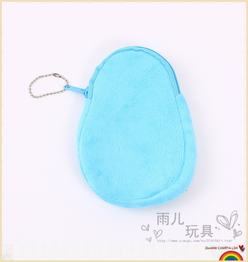毛绒玩具包零钱包儿童卡通钱包印刷亮片零钱包亮片牛油果钱包10cm零钱包儿童包详情图7