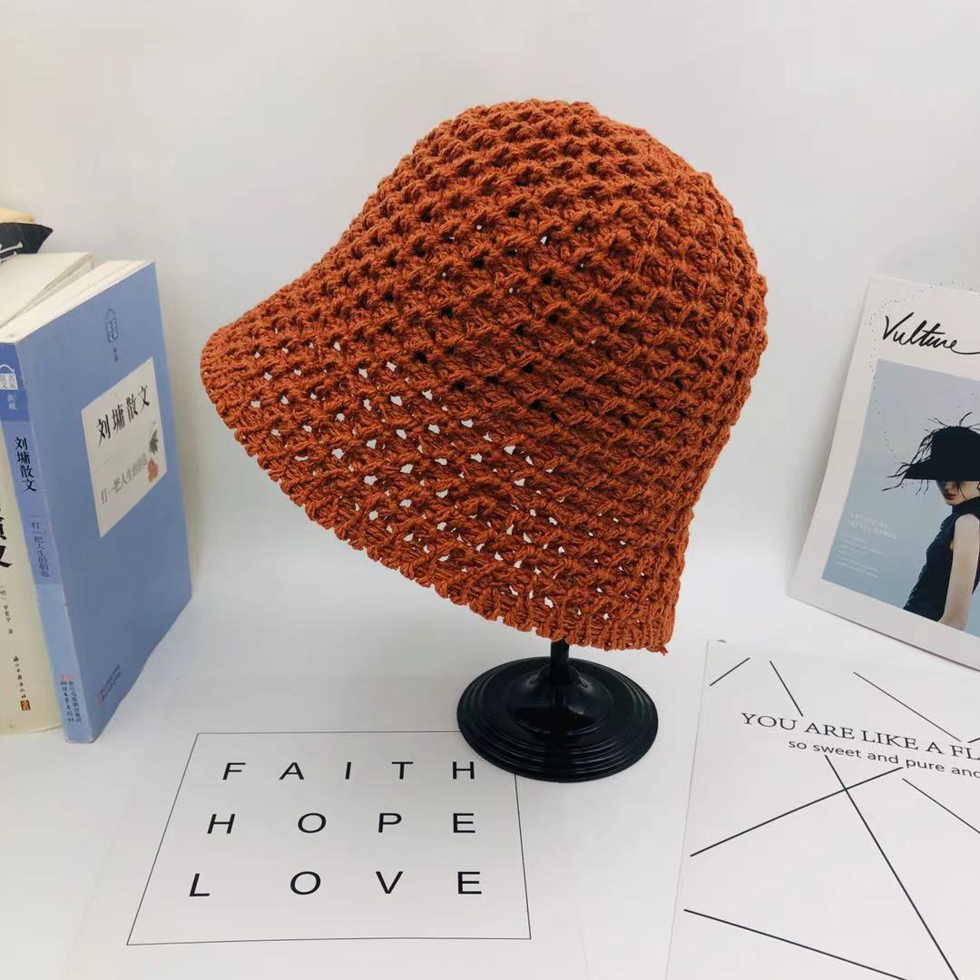 Summer Korean-style trendy, versatile, fashionable and internet-famous Japanese-style thin bucket fisherman hat, sun protection and shade basin hat detail image 6
