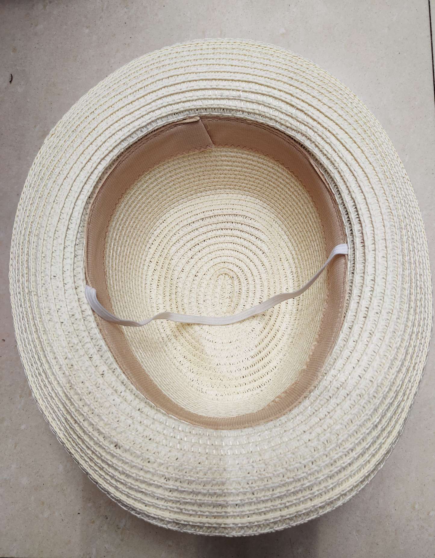 Children's Straw Hat Summer Hat Boy's Cowboy Wide-Brimmed Beach Hat Fisherman's Sun Hat Sun Block Hat For Baby Boys Specification drawing