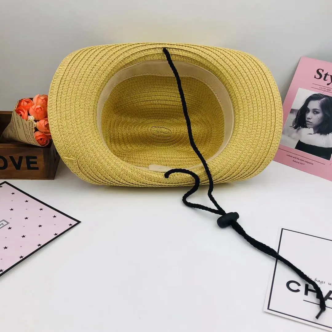 Hats for boys and girls aged 2 to 8, summer sun hats, children's straw hats, boys' sun hats, and cool fisherman hats detail image 4