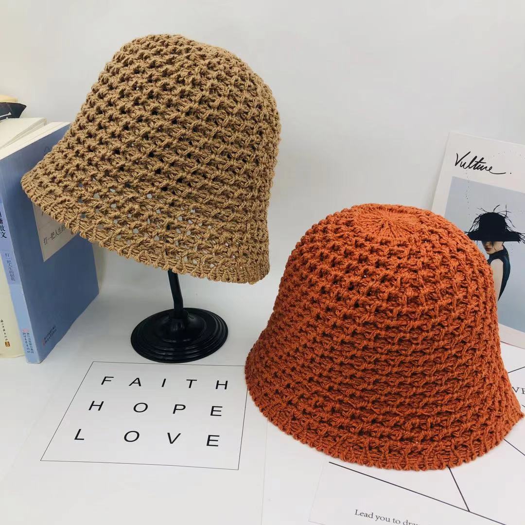 Summer Korean-style trendy, versatile, fashionable and internet-famous Japanese-style thin bucket fisherman hat, sun protection and shade basin hat detail image 10