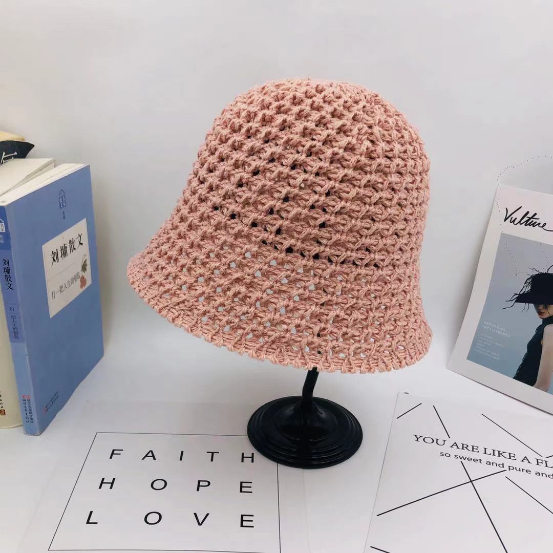Summer Korean-style trendy, versatile, fashionable and internet-famous Japanese-style thin bucket fisherman hat, sun protection and shade basin hat detail image 9