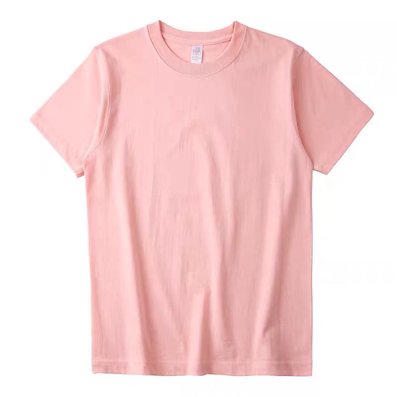 Heavy-duty short-sleeved T-shirt for men, solid color, pure white, round neck, thick, non-transparent, pure cotton Application Scenario