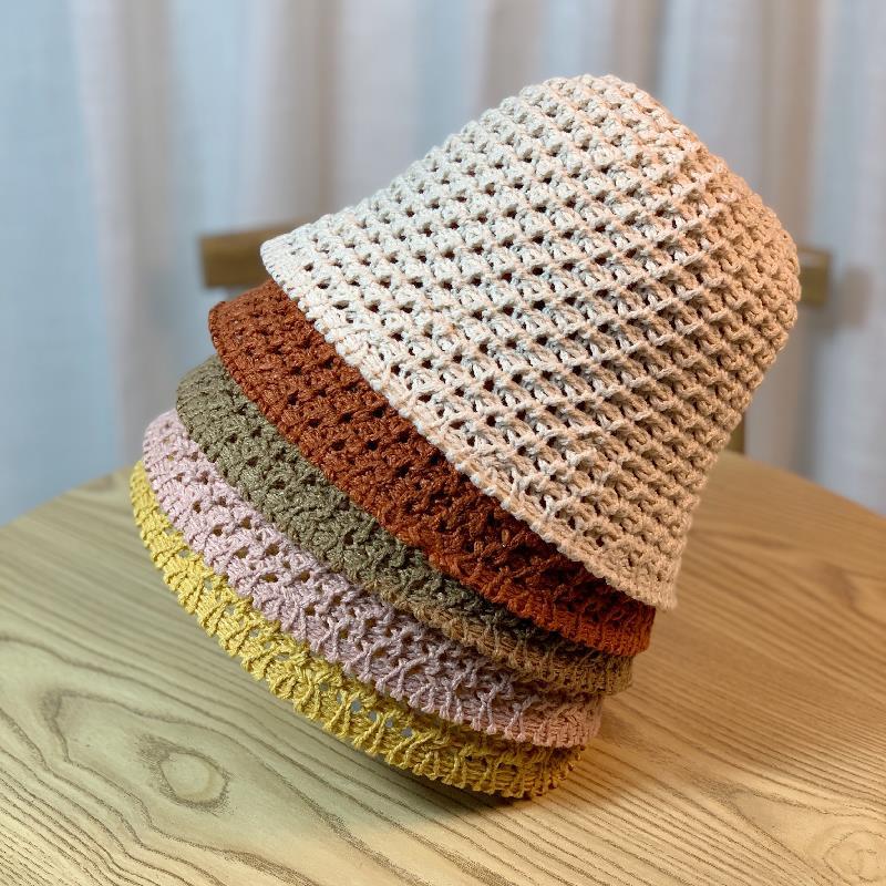 Summer Korean-style trendy, versatile, fashionable and internet-famous Japanese-style thin bucket fisherman hat, sun protection and shade basin hat detail image 3