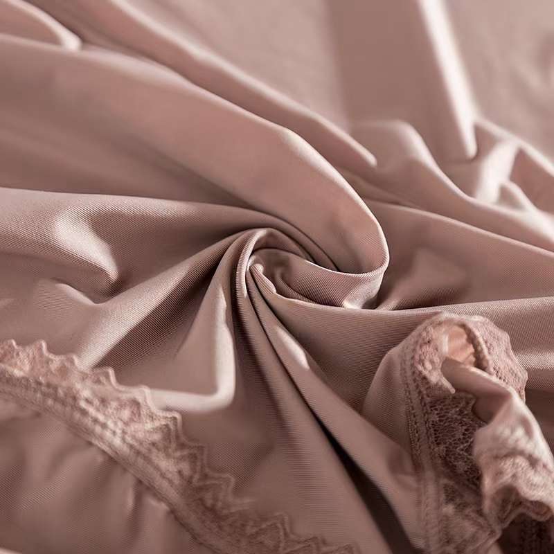 吊带睡衣/豹纹丝滑面料/美背细节图