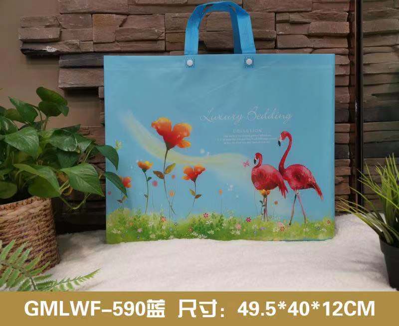 现货各种规格袋子 无纺布购物袋  时尚家纺袋  空调袋枕芯袋  图案漂亮  颜色鲜艳  质量牢固  欢迎大家订购详情图2
