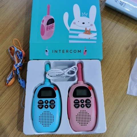 外贸儿童对讲机 亲子互动手持通话儿童玩具对讲机 批发跨境新款
