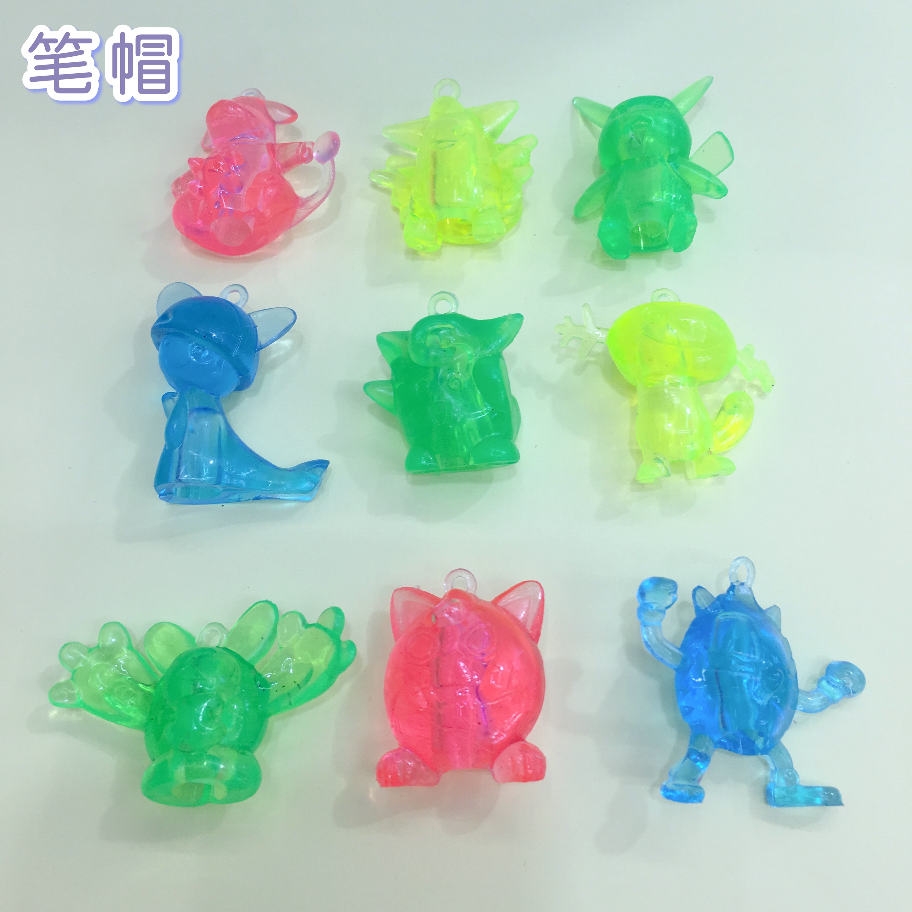 铅笔帽笔套笔盖文具保护套软料卡通创意透明厂家直销批发赠品配件