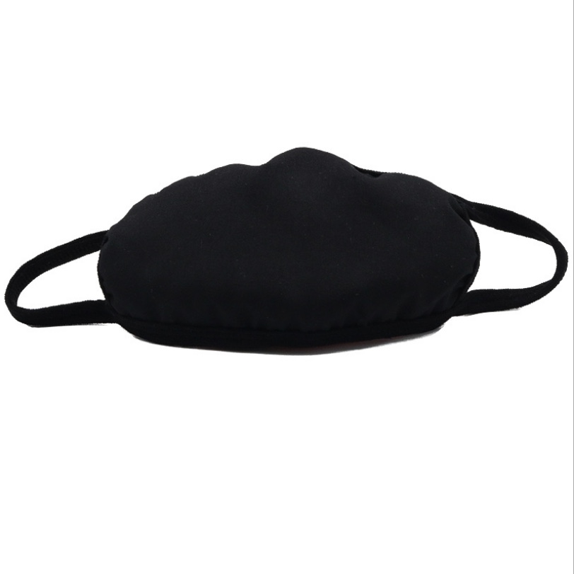 Cross-border fashion dust-proof and breathable trendy cotton fabric printed, customizable and washable children's color printed mask [Exclusive for foreign trade] Civilian, civilian, civilian detail image 1