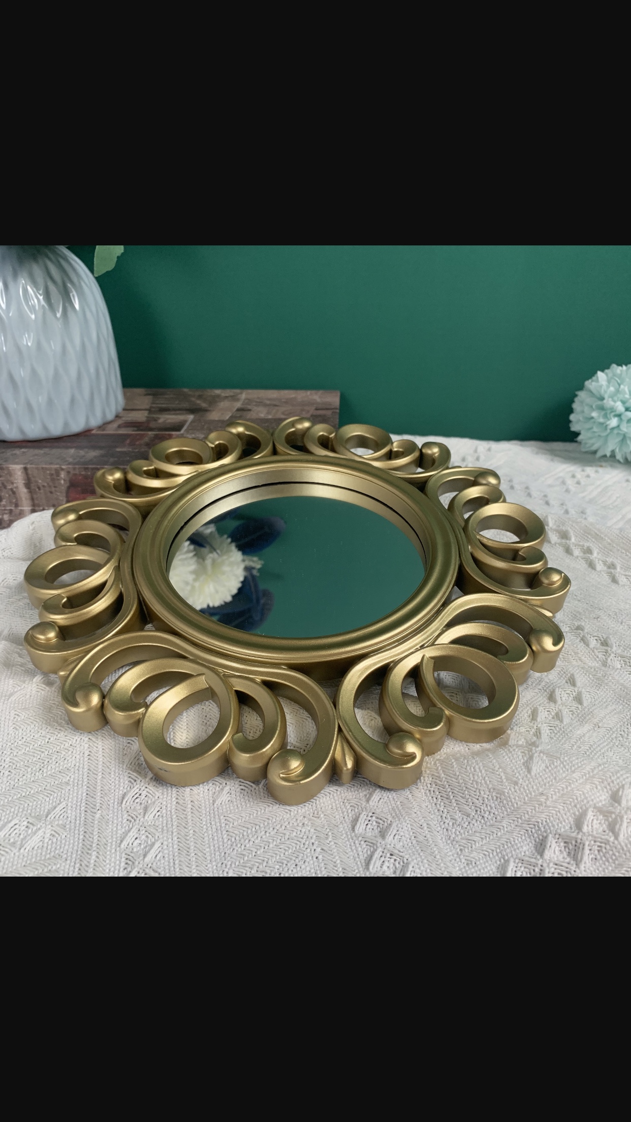 孔雀玄关装饰镜详情图6