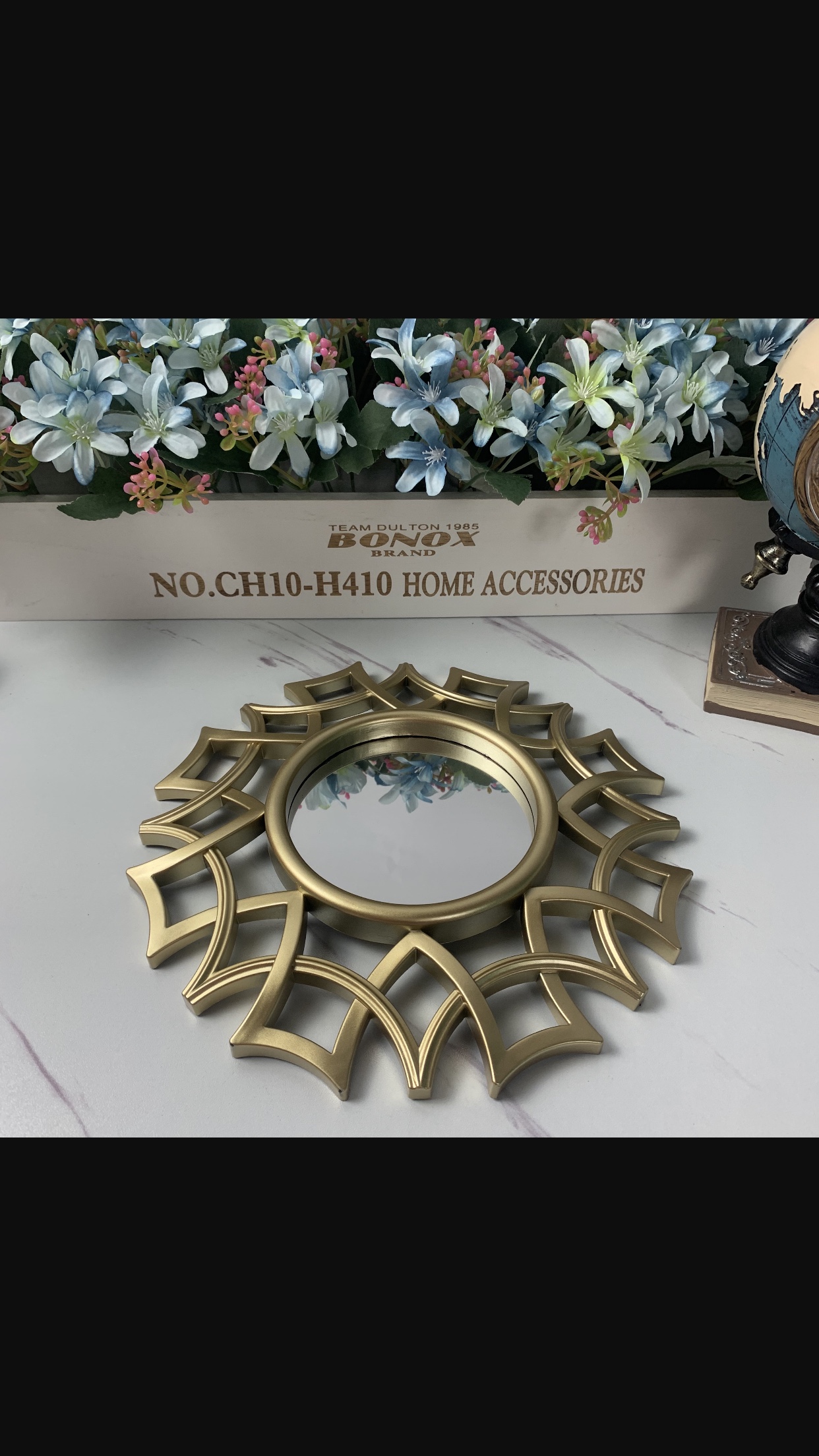 孔雀玄关装饰镜详情图9