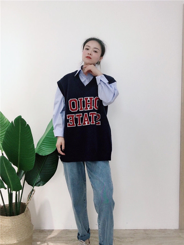 Jimmy Seio's 2021 spring First Release Letter Jacket 1T2113201 Specification image